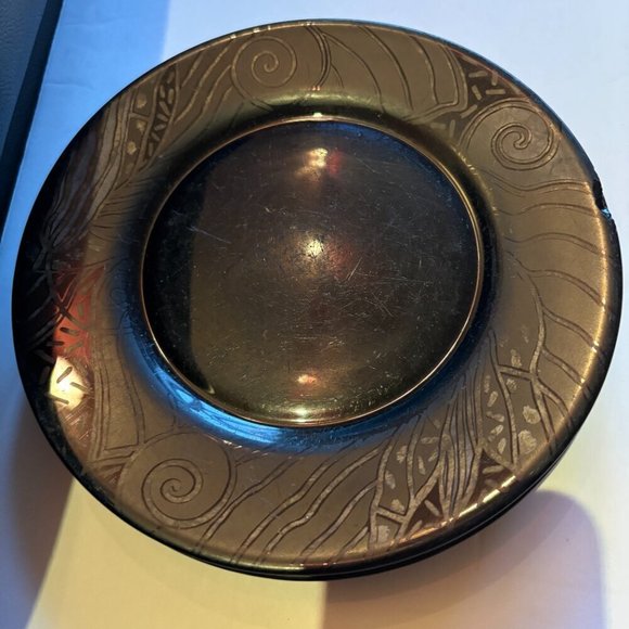 Arcoroc "Tampico" Modern Contemporary Pattern Set of 4 Desert Plates - Picture 4 of 6